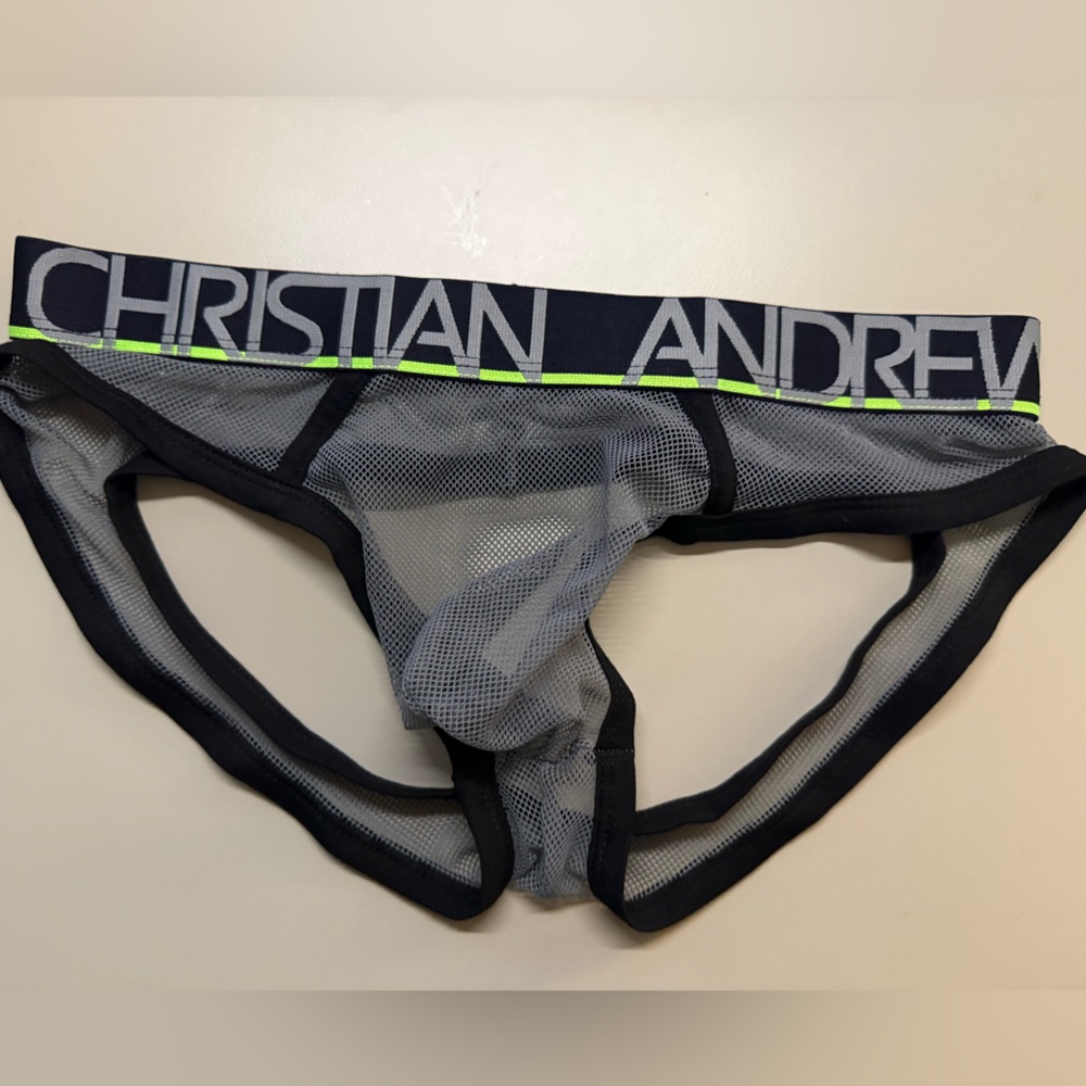 Andrew Christian Mesh Jock Brief, Small